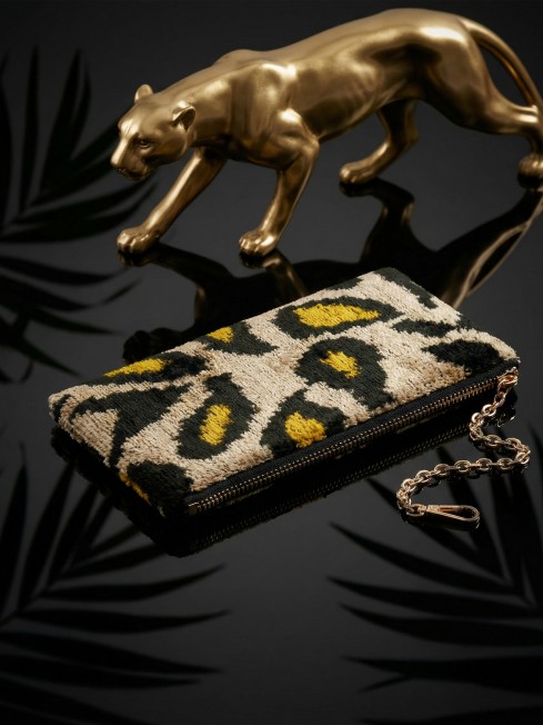 Шелковая (Бахмаль) ключница Grand (L) GRATIA PARDI! (Грация лео!) Key_GRATIA PARDI!/L